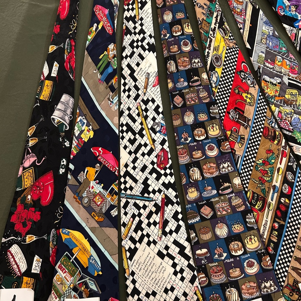 Assorted Patterned Ties Collection - image 2